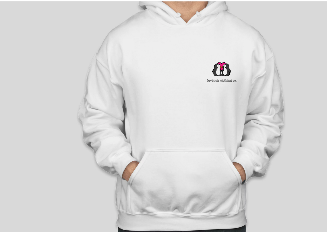 Long Sleeve Classic Cotton Hoodie  (Gildan 50/50 MidWeight)