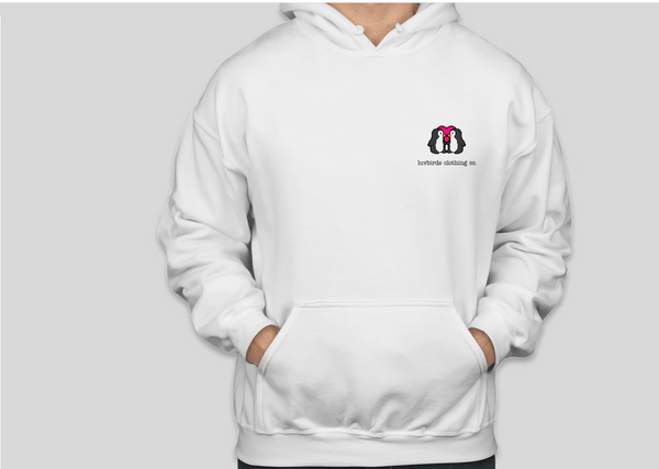 Long Sleeve Classic Cotton Hoodie  (Gildan 50/50 MidWeight)