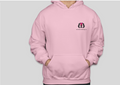 Long Sleeve Classic Cotton Hoodie pink  (Gildan 50/50 MidWeight)